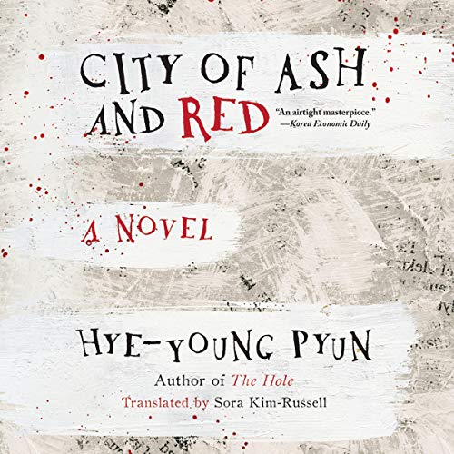 Diseño de la portada del título City of Ash and Red