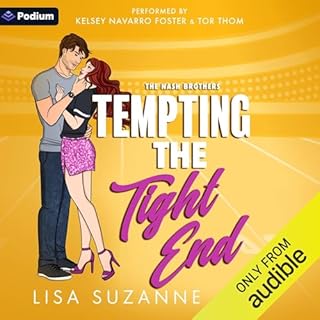 Tempting the Tight End Audiolibro Por Lisa Suzanne arte de portada