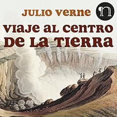 Diseño de la portada del título Viaje al Centro de la Tierra