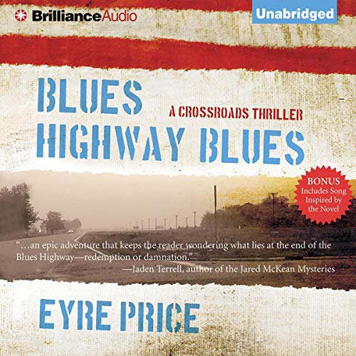 Diseño de la portada del título Blues Highway Blues