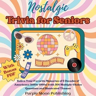 Nostalgic Trivia for Seniors cover art