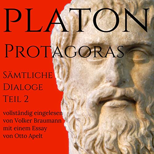 Protagoras Audiolibro Por Platon arte de portada