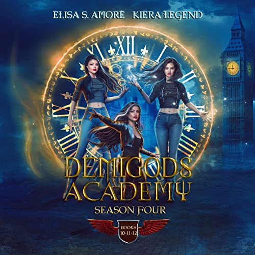 Demigods Academy - Season Four (Books 10, 11, 12) cover art