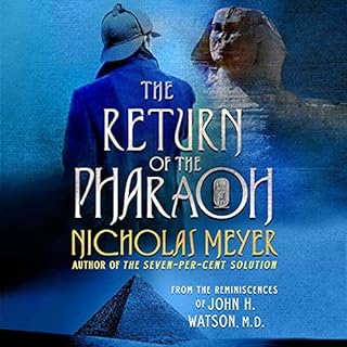 The Return of the Pharaoh Audiolibro Por Nicholas Meyer arte de portada