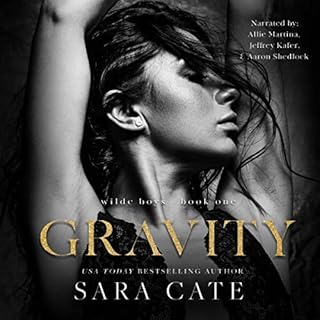 Gravity Audiolibro Por Sara Cate arte de portada