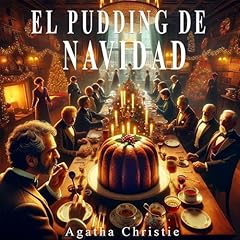 Diseño de la portada del título El pudín de Navidad