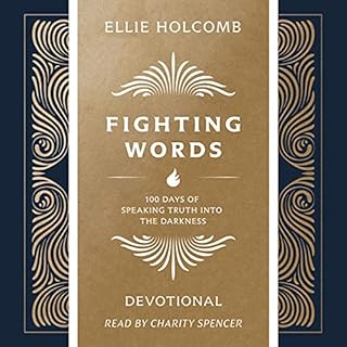 Fighting Words Devotional Audiobook By Ellie Holcomb cover art