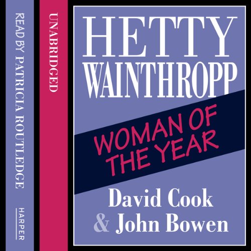 Page de couverture de Hetty Wainthropp – Woman of the Year