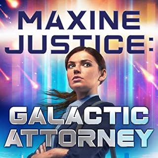 Maxine Justice Audiolibro Por Daniel Schwabauer arte de portada