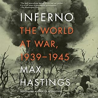 Inferno Audiolibro Por Max Hastings arte de portada