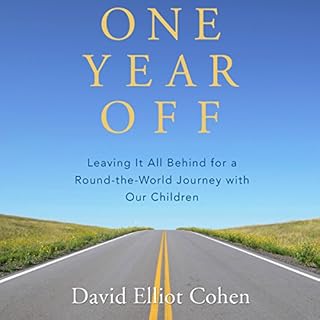 One Year Off Audiolibro Por David Cohen arte de portada