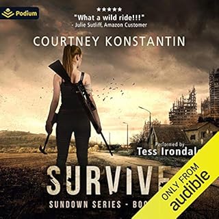 Survive Audiolibro Por Courtney Konstantin arte de portada