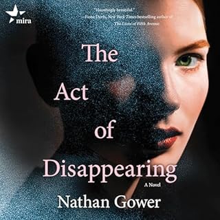 The Act of Disappearing Audiolibro Por Nathan Gower arte de portada