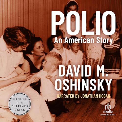 Polio Audiolibro Por David M. Oshinsky arte de portada