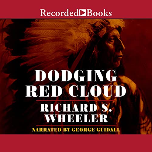 Diseño de la portada del título Dodging Red Cloud