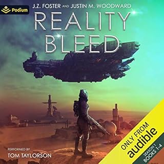 Reality Bleed: Season 1 Audiobook By J.Z. Foster, Justin M. Woodward cover art