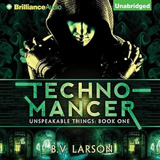 Technomancer Audiolibro Por B. V. Larson arte de portada