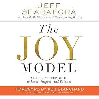 The Joy Model Audiolibro Por Jeff Spadafora arte de portada