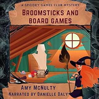 Broomsticks and Board Games Audiobook By Amy McNulty cover art