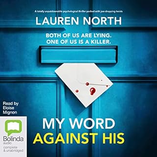 My Word Against His Audiolibro Por Lauren North arte de portada