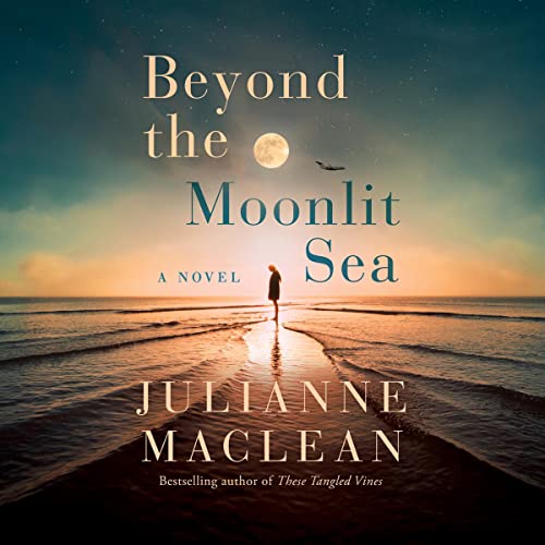 Diseño de la portada del título Beyond the Moonlit Sea