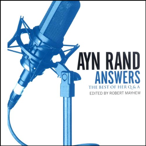 Ayn Rand Answers Audiolivro Por Ayn Rand capa