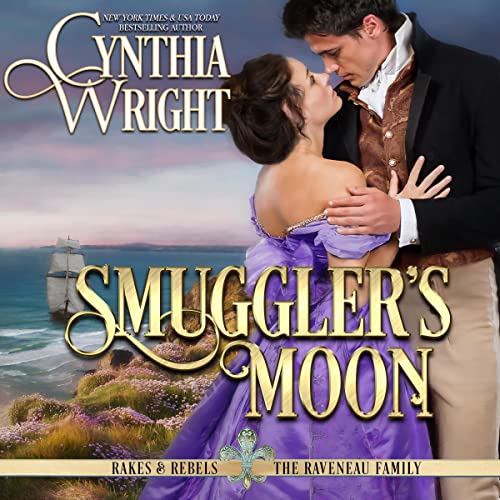 Smuggler's Moon Audiolibro Por Cynthia Wright arte de portada