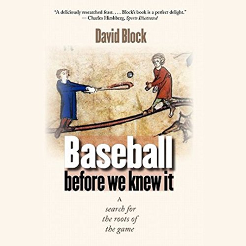 Baseball before We Knew It cover art