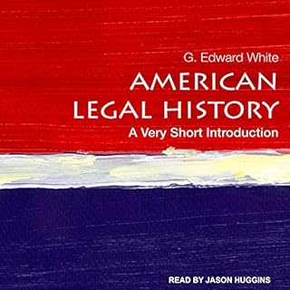 American Legal History Audiobook By G. Edward White cover art