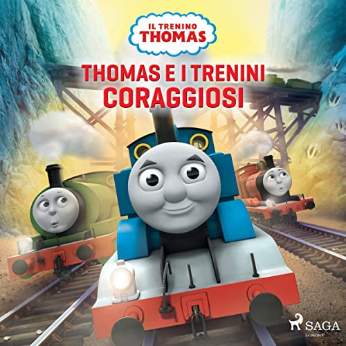 Thomas e i trenini coraggiosi Audiobook By Anna Pigozzo, Mattel cover art