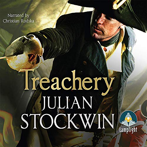 Treachery Audiolibro Por Julian Stockwin arte de portada