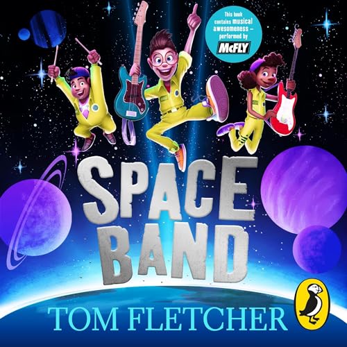 Space Band Audiolivro Por Tom Fletcher capa