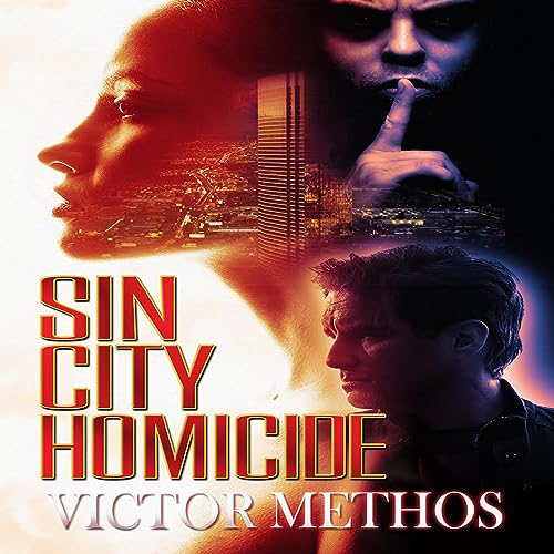 Sin City Homicide: A Thriller Audiolibro Por Victor Methos arte de portada