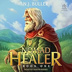 Nomad Healer Audiolibro Por N. J. Buller arte de portada