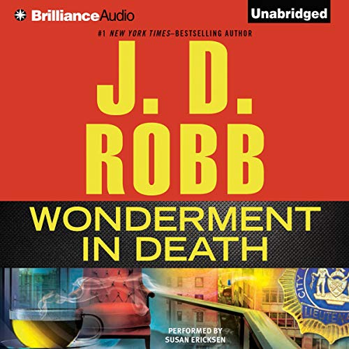 Diseño de la portada del título Wonderment in Death