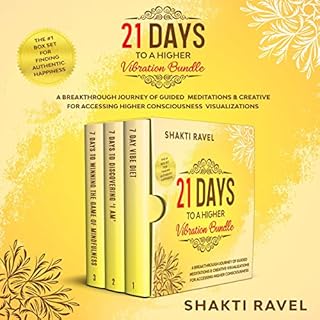 21 Days to a Higher Vibration Bundle Audiobook By Shakti Ravel cover art