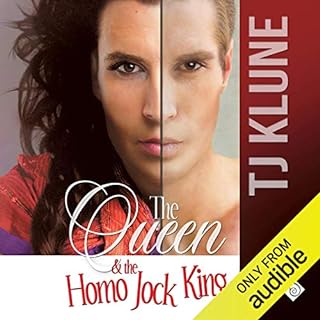 The Queen & the Homo Jock King Audiolibro Por TJ Klune arte de portada