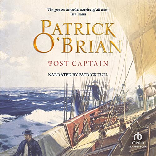 Post Captain Audiolibro Por Patrick O'Brian arte de portada