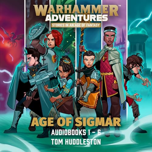 Warhammer Adventures: Age of Sigmar Audiolibro Por Tom Huddleston arte de portada