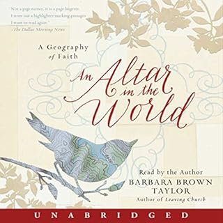 An Altar in the World Audiobook By Barbara Brown Taylor cover art