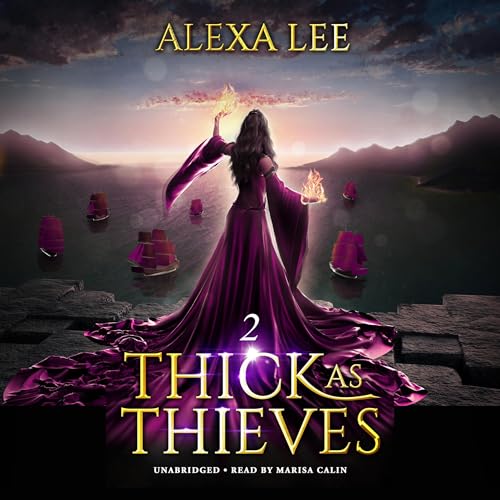 Diseño de la portada del título Thick as Thieves, Book 2