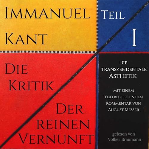 Die Kritik der reinen Vernunft Audiolibro Por Immanuel Kant arte de portada