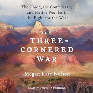 The Three-Cornered War Audiolibro Por Megan Kate Nelson arte de portada