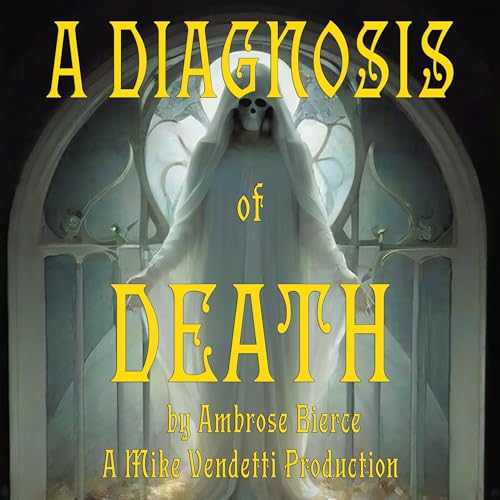 Diseño de la portada del título A Diagnosis of Death