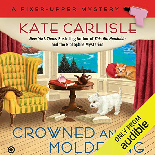 Crowned and Moldering Audiolibro Por Kate Carlisle arte de portada