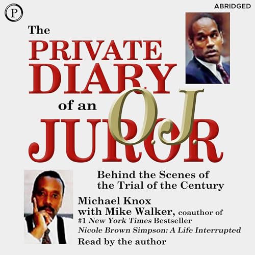 『The Private Diary of an O.J. Juror』のカバーアート