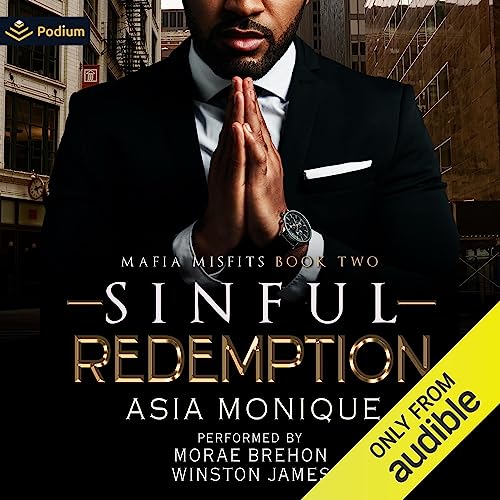 Sinful Redemption Audiolibro Por Asia Monique arte de portada