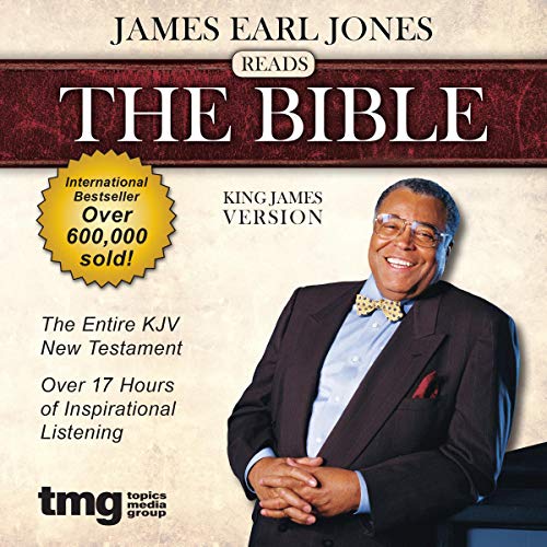 James Earl Jones Reads The Bible: King James Version Audiobook By Topics Media Group cover art