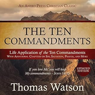 The Ten Commandments Audiolibro Por Thomas Watson arte de portada