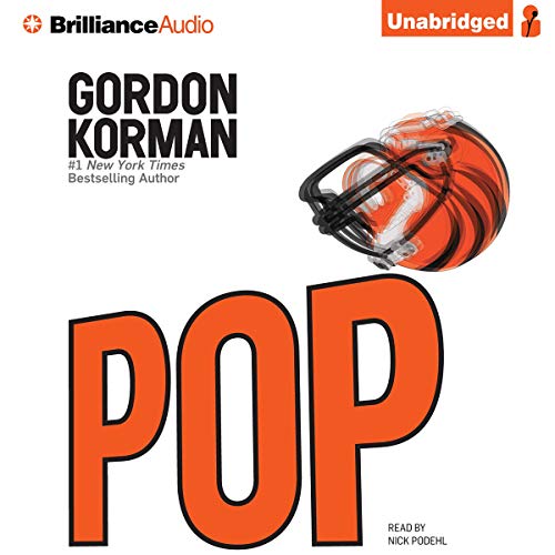 POP Audiolibro Por Gordon Korman arte de portada